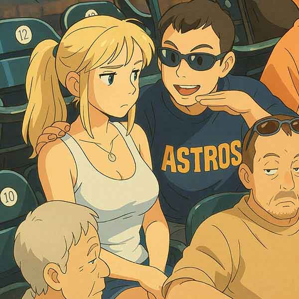 Beautiful Ghibli art showcasing AI transformation capabilities